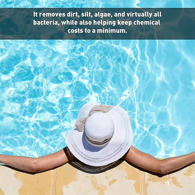 U.S. Silica 2 Pack Mystic White II Sand for Above Ground and Inground Pool Filter Pumps, 50 Lb - Accessories and Supplies for Swimming Pool System Cleaning and Maintenance