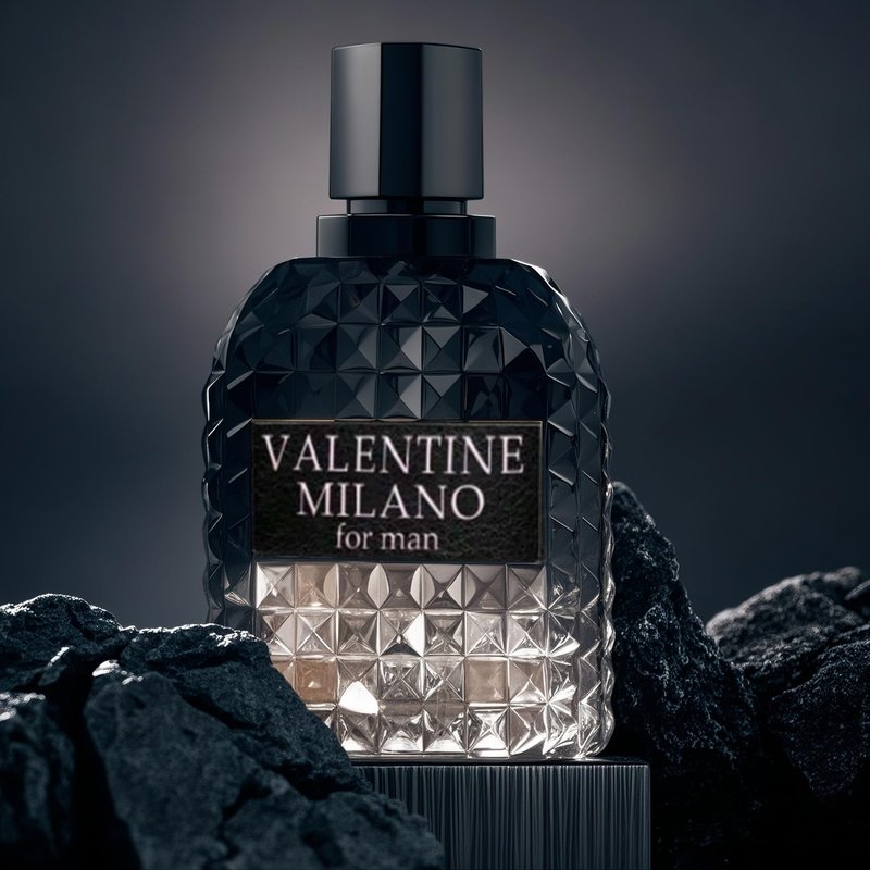 A CENTER Men's Cologne Gift Set Include Valentine Milano,Valentine,Choco Musk & Valencia UOMO Fantasy | Vanilla Bourbon, Leather & Amber Floral Fragrance | Luxury Eau de Toilette