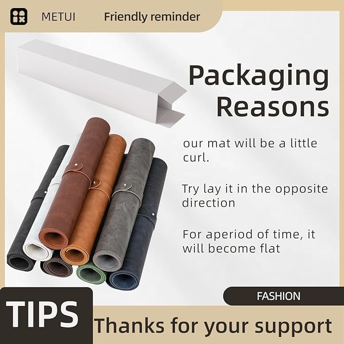 Leather 17.7" x 39.37 Desk pad for Computer and laptops, Ideal for Gaming and Office use, Large Mouse pad and Keyboard mat,Desk mat for man. A complimentary Wrist pad and Phone Stand.(Gemstone Gray)