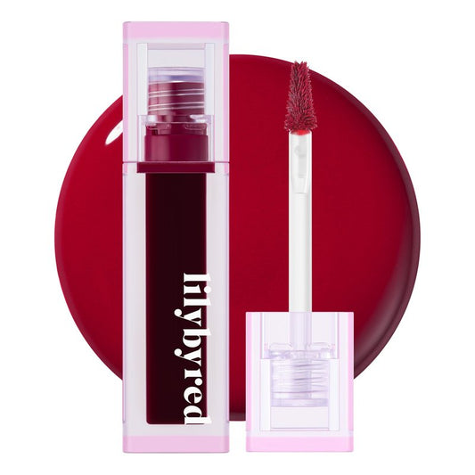 lilybyred Juicy Liar Water Tint | Korean Vivid Water-Gel Lip Stain, Fresh Fruit Colors, Intense Long-Lasting Stain, Moisturizing, Transfer-Proof, Lightweight Finish, 0.16 oz. (04 Blackberry Tequila)