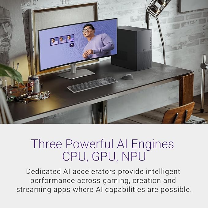 Dell Tower Plus EBT2250 Desktop Computer - Series 2 Intel Core Ultra 9 285 24-Core Processor up to 5.6 GHz, 64GB DDR5 RAM, 8TB SSD, Intel UHD Graphics, Windows 11 Home, Graphite - EBT 2250