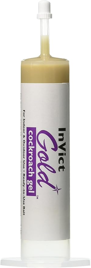 Rockwell Labs - Invict Gold - Cockroach Gel - 4 Tubes, 4 35-Gram Tubes