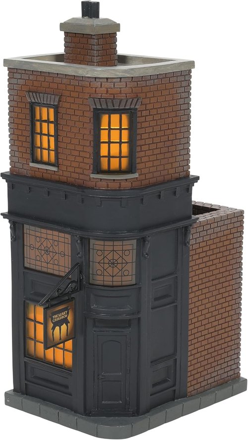 Department 56 Harry Potter Village Leaky Cauldron Lit Building - 7.91 Inch, Multicolor Decor