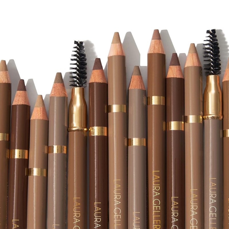 Bravo Brows Soft Pencil & Brush Set - Dark Brown Eyebrow Makeup Tool