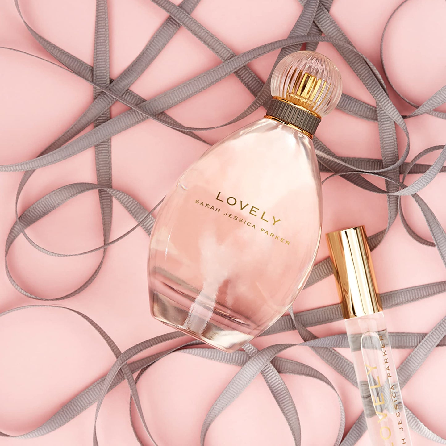 Lovely By SJP Gift Set For Women - Classically Charming, Ultra-Glamorous Scent - Silky White Amber Fragrance With Powdery, Intimate Notes - Includes Perfume Spray And Body Lotion - 2 Pc