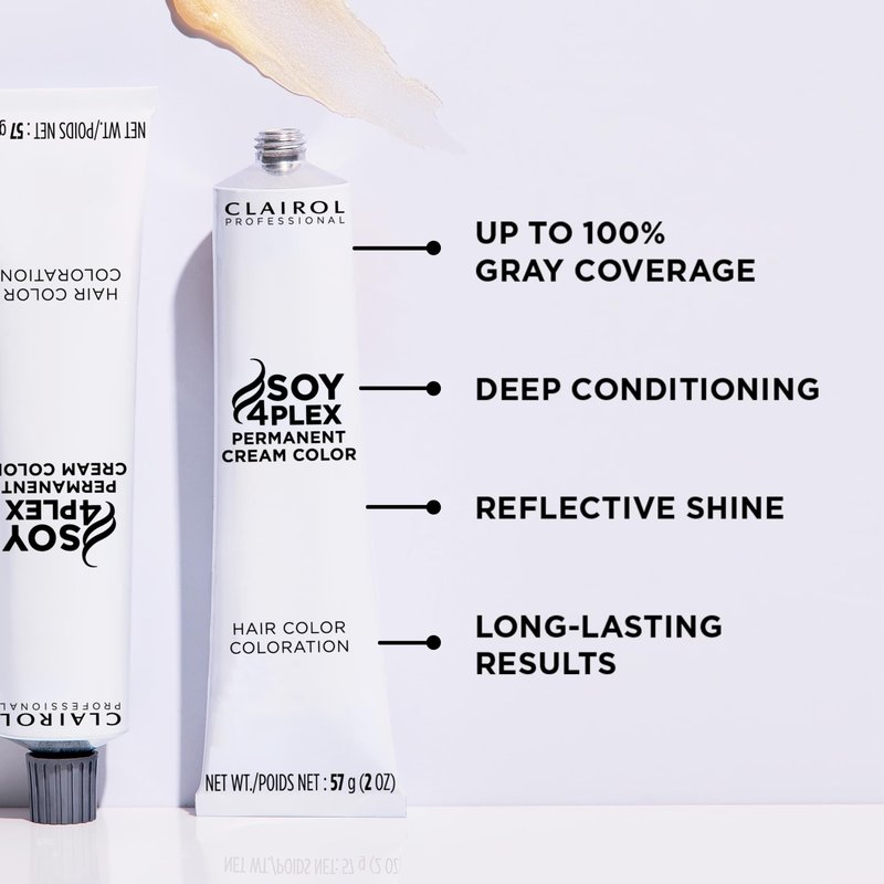 Clairol Professional Crème Permanente, 1n Black, 2 oz. - Packaging May Vary