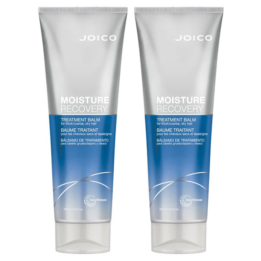 Moisture Recovery Treatment Balm | For Thick, Coarse, Dry Hair | Restore Moisture, Smoothness, Strength, & Elasticity | Reduce Breakage & Frizz | With Jojoba Oil & Shea Butter | 8.5 Fl Oz (Pack of 2)