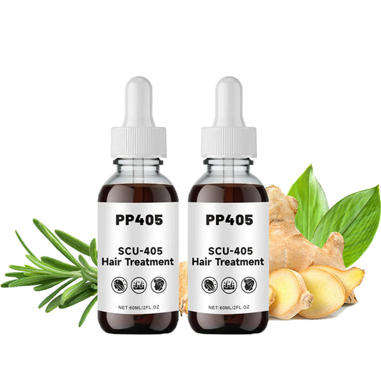 PP405 Hair Treatment, SCU-405 Hair Growth Oil, Infused with PP405 for Hairloss & Baldness, Hair Growth Serum for Women & men (2PCS)