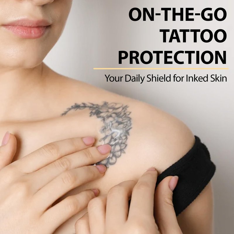 ETADERM Tattoo Sunscreen Lotion SPF 30 - Tattoo Aftercare Sunscreen for Sensitive Skin with 15% Non-nano Zinc Oxide - Sun Protection Tattoo Lotion for Long-Lasting Vibrancy & Ink Defense Against UV