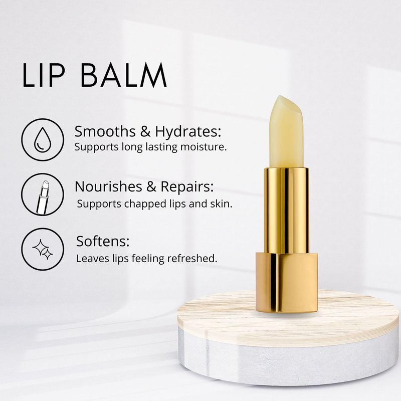 êb être belle Cosmetics Lip Protector Balm, Skin Care for Women, Long Lasting Lip Moisturizer with Shea Butter, Beeswax, Royal Jelly & Natural Oils, Make Up Essential, Travel Friendly, Clear, 4.6 mL
