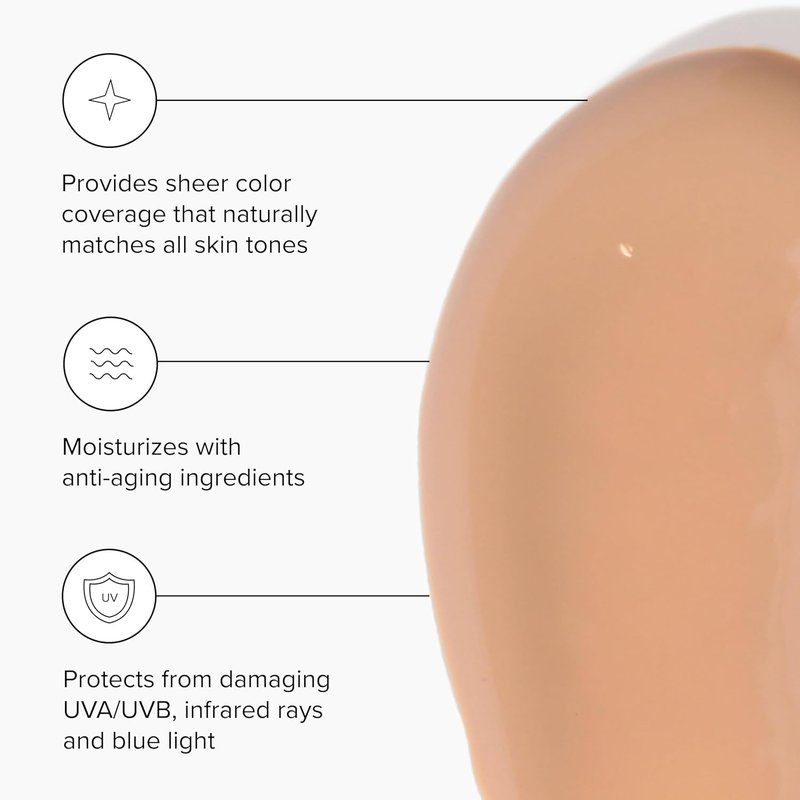 DRMTLGY Makeup Minimalist Duo SPF Bundle - Luminous Eye Corrector SPF 41 & Anti-Aging Tinted Moisturizer SPF 46 | Fair