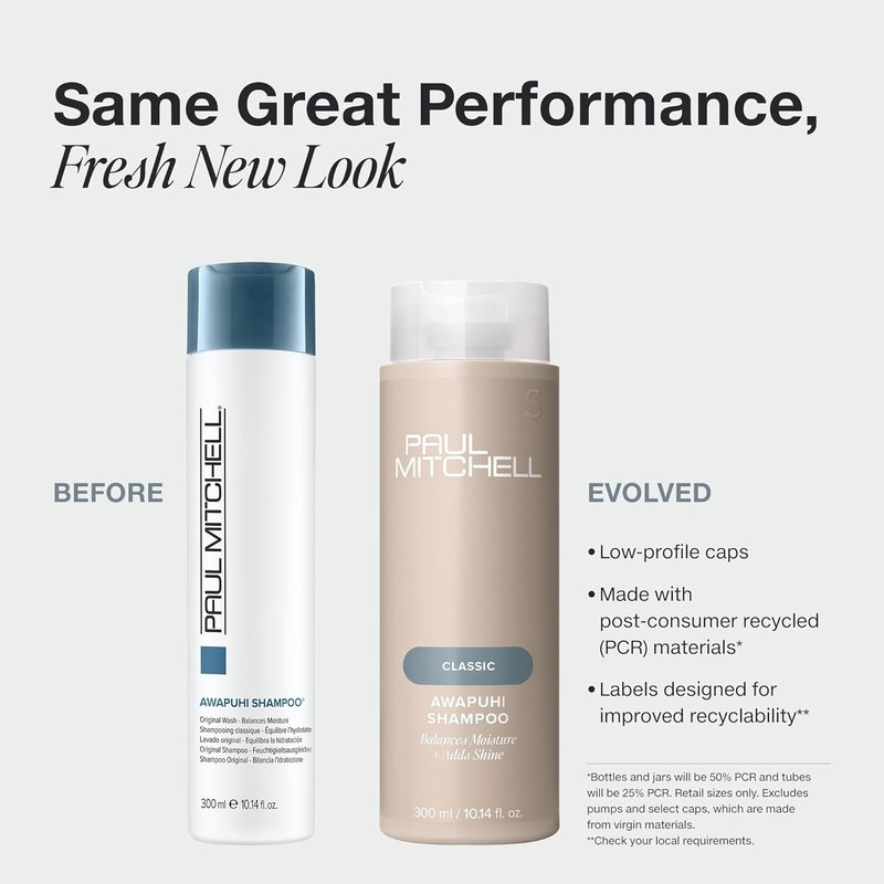 Paul Mitchell Awapuhi Shampoo & Conditioner Set - Moisture Balancing & Shine Enhancing for All Hair Types