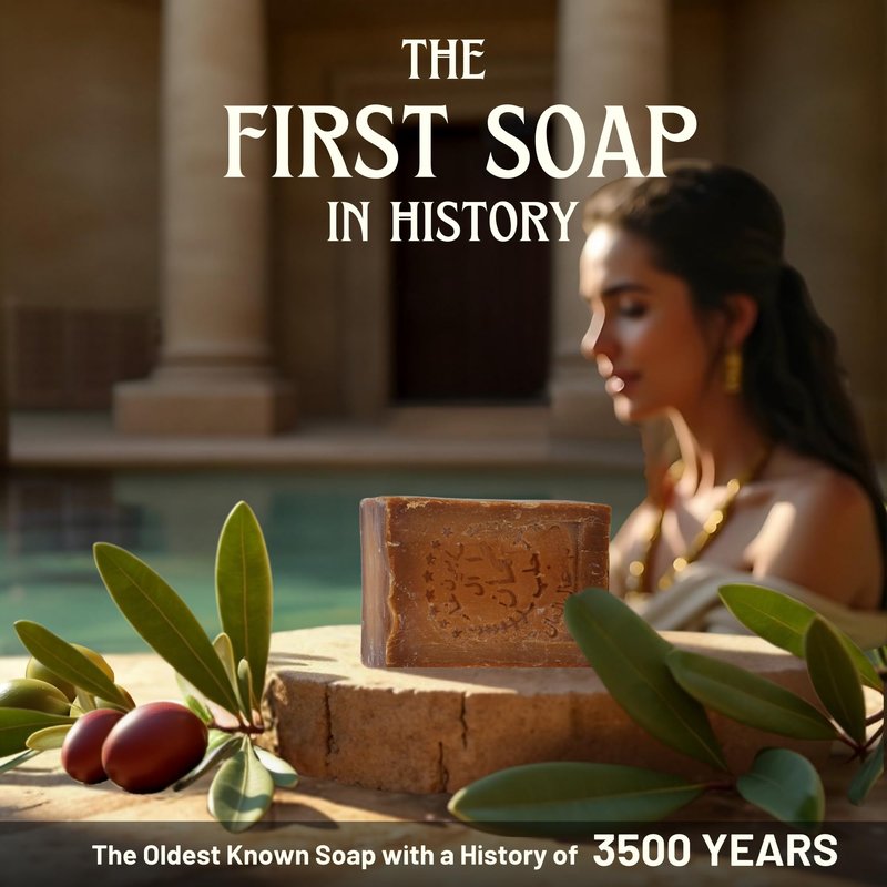 Aleppo Soap Bar,%20 Laurel Oil%80 Virgin Olive Oil, Natural Handmade, Crafted using the Original Ancient Recipe, Gentle for Face, Body, Hair (7oz Each (Pack of 4))