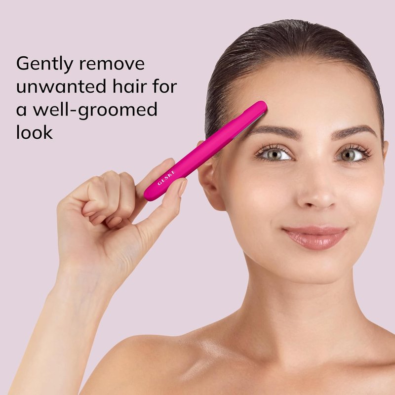 Precision Trimmer - 4 in 1 Painless Hair Remover for Face & Body | Hypoallergenic Grooming Device with Easy-to-Exchange Blades