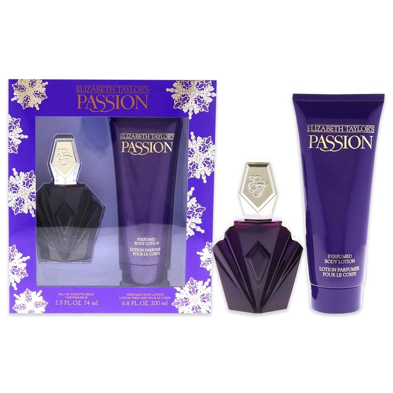 Passion Perfume Gift Set for Women - Elizabeth Taylor Fragrance Collection