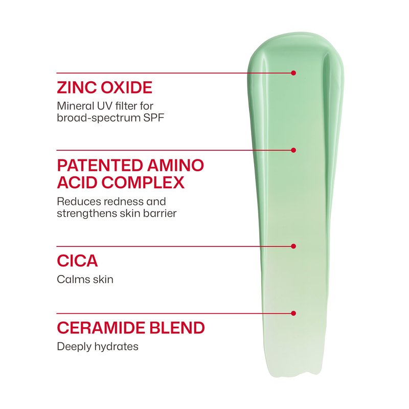 EltaMD UV Skin Recovery Green Tint 100% Mineral Sunscreen, SPF 50, Redness Correcting Face Sunscreen, Safe for Sensitive Skin, 1.7oz