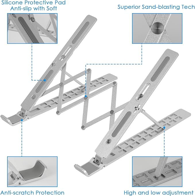Musiin Audio Mixer Stand for Home Studio Mixer Controller(Three-fold)