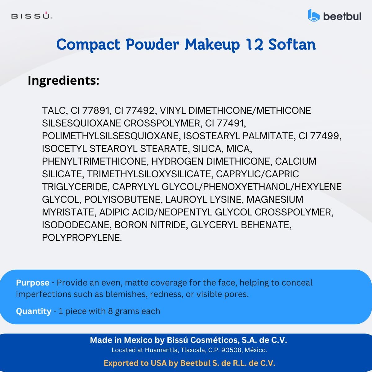 Setting Powder Makeup (12 Maroma)