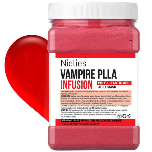 Nielies Jelly Masks for Facials Professional- Vampire Peel-Off Jelly Mask Set, Face Mask For Instant Hydration For Moisturizing, Smoothing (Vampire)
