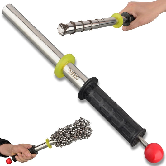 ULIBERMAGNET Magnetic Pickup Tool - 8000 Gauss Neodymium Retrieval Rod with Release Handle | Heavy-Duty Sweeper for Nails, Screws, and Metal Parts