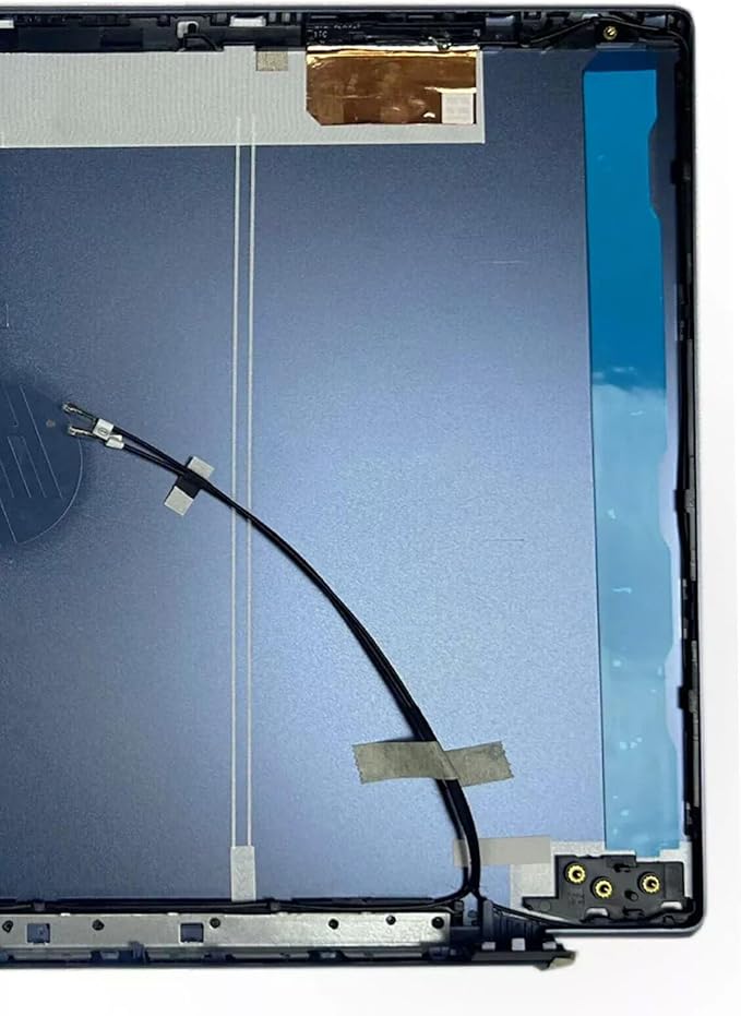 Wzqrps New Replacement Laptop LCD Cover Back Rear Top Lid/LCD Back Cover with Hinges for HP 15CS 15-CS 15-CW 15T-CS 15Z-CW Series L51799-001 Fog Blue (A+H for HP 15-CS 15-CW)