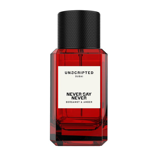 Unscripted Never Say Never - Bold, Long-Lasting Perfume for Men and Women - Floral-Fruity Women Perfume with Notes of Amber and Citrus - 1.7 oz