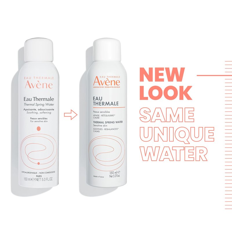 Avène Thermal Spring Water, Soothing Calming Facial Mist Spray for Sensitive Skin, 5 Fl Oz