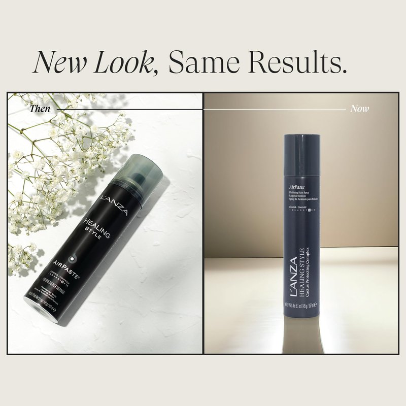 L'ANZA Healing Style Air Paste with Strong Hold Effect, Nourishes and Refreshes the Hair While Styling, With Keratin Cactus Complex for a Shiny Weight-Free Look (5.1 Fl Oz)