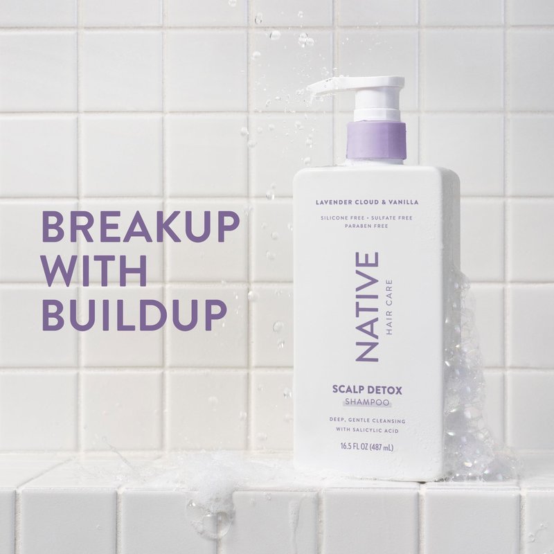 Native Scalp Detox Shampoo Lavender Cloud & Vanilla 16.5 fl Oz.