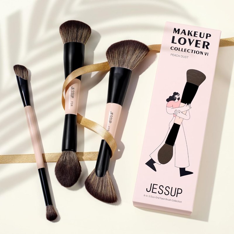 Face Makeup Brushes Set - Jessup T508 with Foundation Brush SF002 | Professional Quality