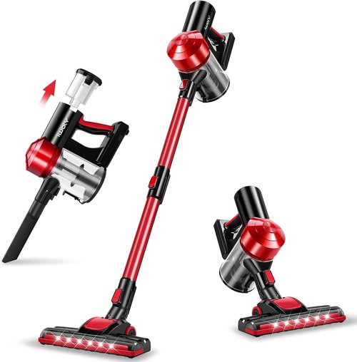 Iwoly C150 Cordless Vacuum Cleaner - Rechargeable 2200mAh Battery | 18000Pa Cyclone & HEPA Filter