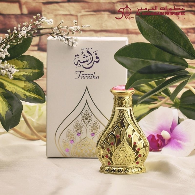 Farasha Perfume Oil 12ml - Unisex Arabian Fragrance for Lasting Scent