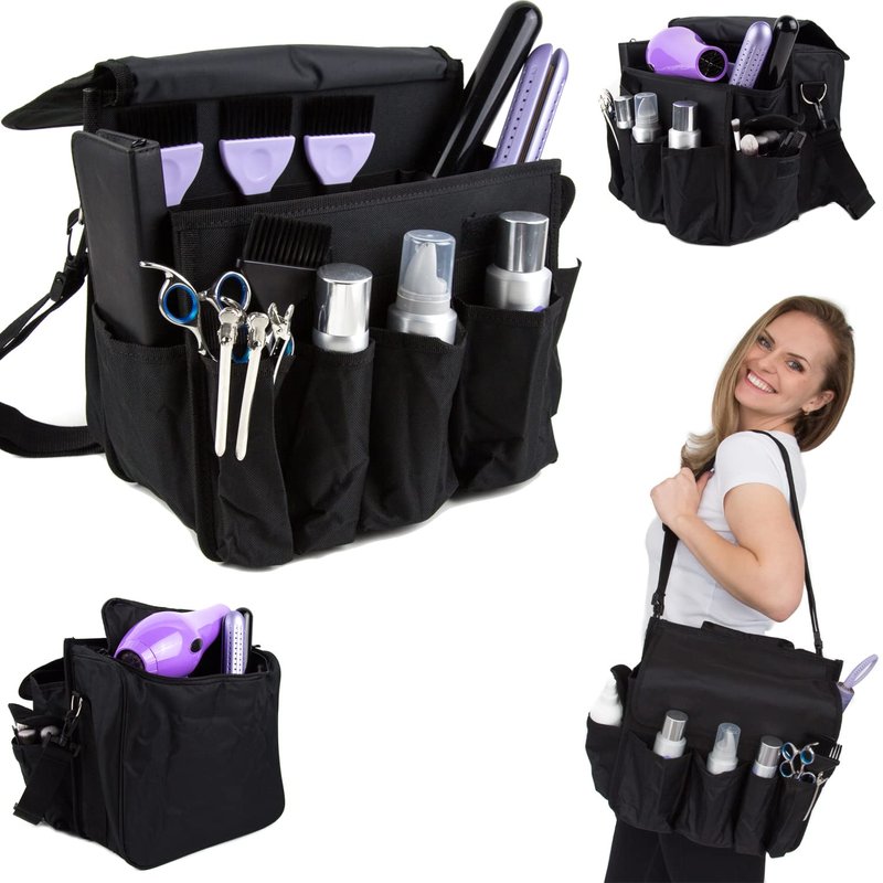 Hairdresser Bag for Travel - Hairdressing Tool Bag - Travelling Hair Stylist Bag - Makeup Artist Bag - Hairdresser Travel Bag - Cosmetology Bag