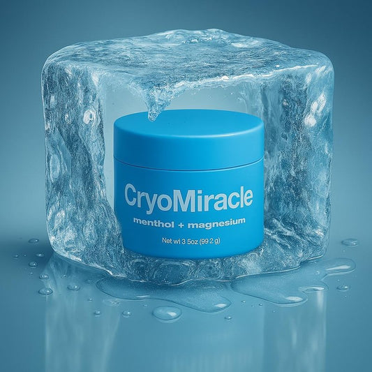 Cooling Relief Cream - Menthol & Magnesium for Soothing Muscle Discomfort