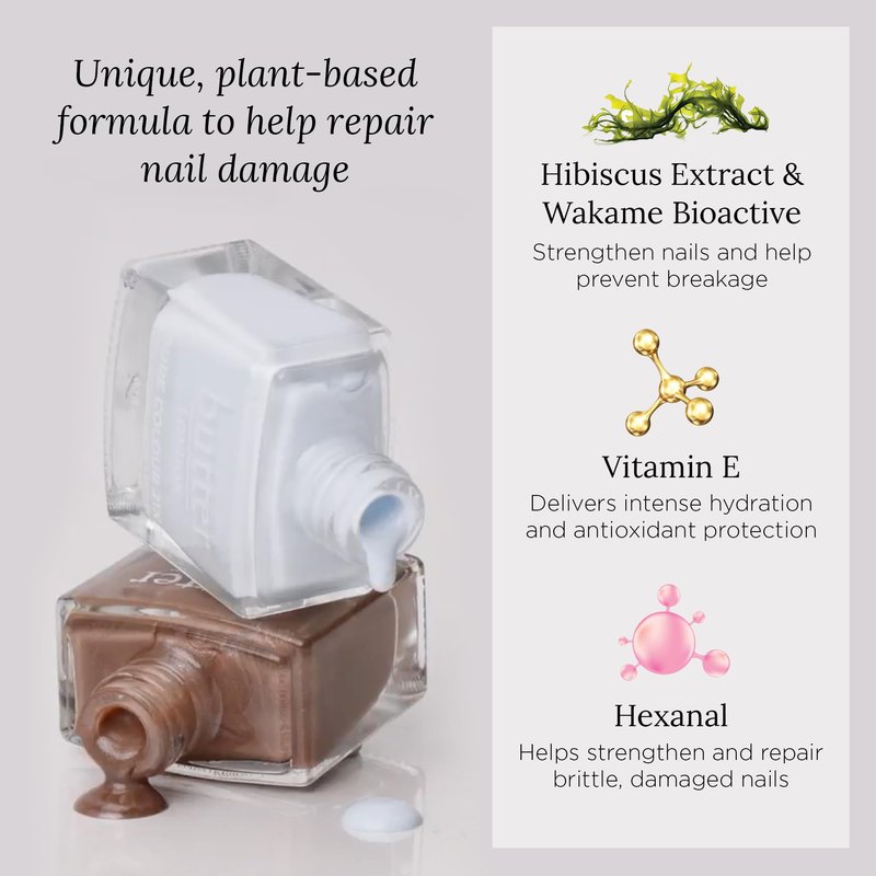 butter LONDON PC21X Nail Lacquer Polish, English Lavender - Fast-Drying, Long Lasting Gel-Like Finish & Chip-Resistant Nail Lacquer Helps Protects & Strengthens Nails - Vegan & Cruelty-Free