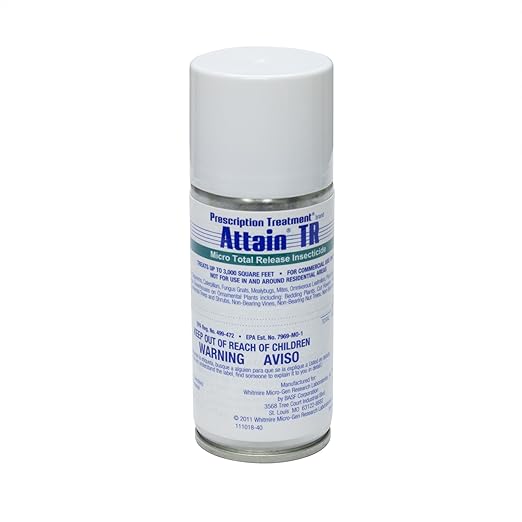 BASF Attain TR Micro Total Release Insecticide - Bifenthrin Greenhouse Pest Control - 12 Count Case