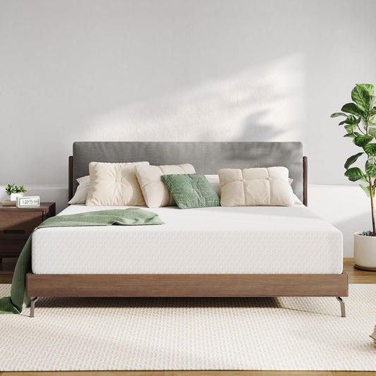 Novilla Queen Mattress - 12 Inch Memory Foam for Pressure Relief & Cool Sleep | Removable Washable Cover