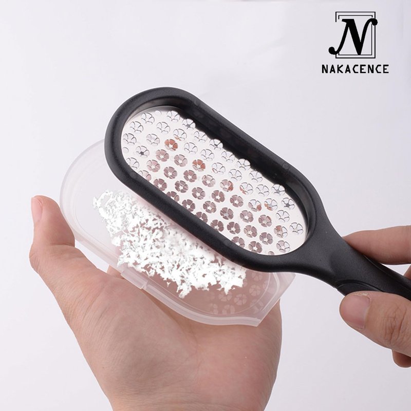 Foot Scrubber Dead Skin Double Sided Foot File Rasp Callus Remover, 2pcs Foot Bath Bombs,Pedicure Foot Scrubber Grater,Foot Heel Craper for Cracked Heels, Foot Grater Shaver Scraper 2pcs