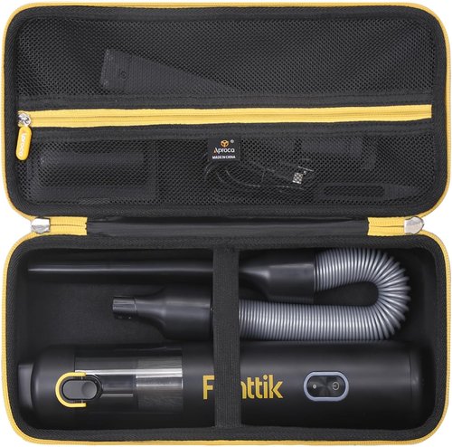 Aproca Hard Storage Case for Fanttik Slim V8/V10 Cordless Car Vacuum Accessories - Black