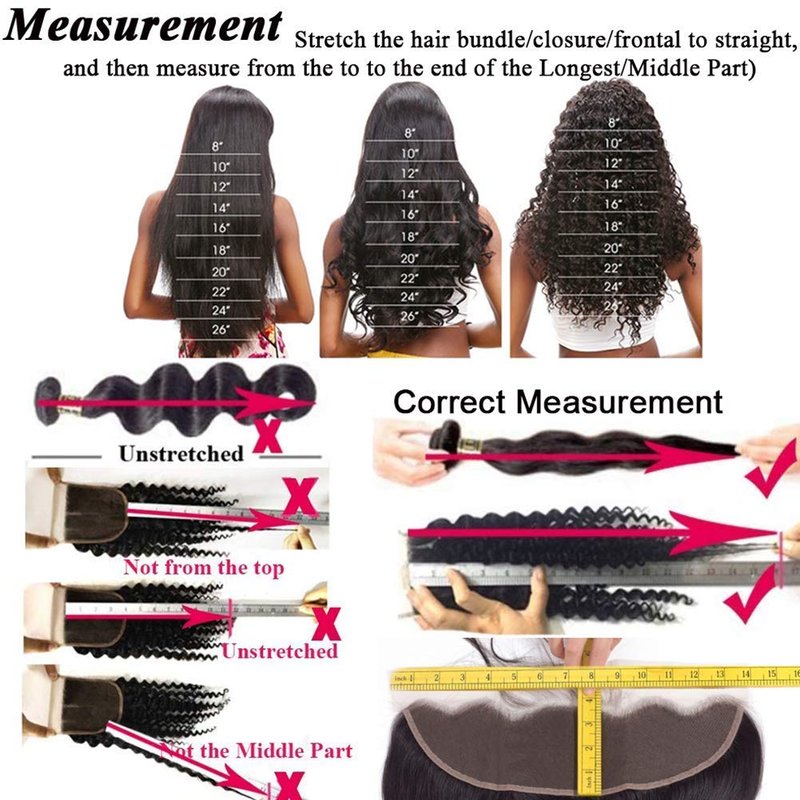 Amella 13x4 Lace Frontal Ear To Ear Transparent Lace Frontal Closure 14 Inch Brazilian Body Wave Human Hair Full Lace Frontal Free Part 130% Density Frontal Pre Plucked with Baby Hair Natural Color