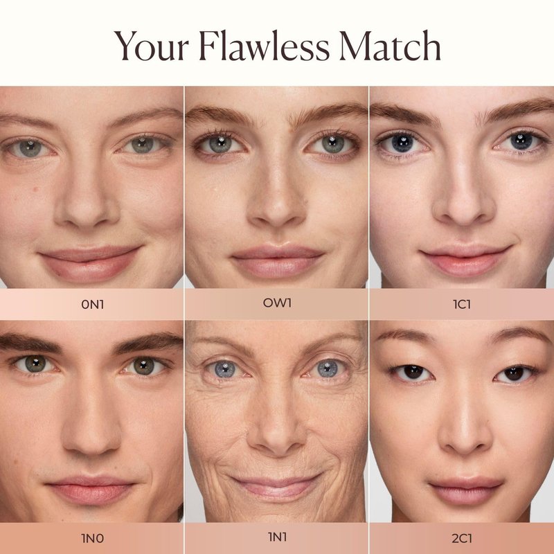 Laura Mercier Real Flawless Weightless Perfecting Serum Concealer, Long-Lasting, Waterproof, & Crease-Proof Wear, Buildable Coverage, Oil-Free, 1N1 - Light with neutral undertones
