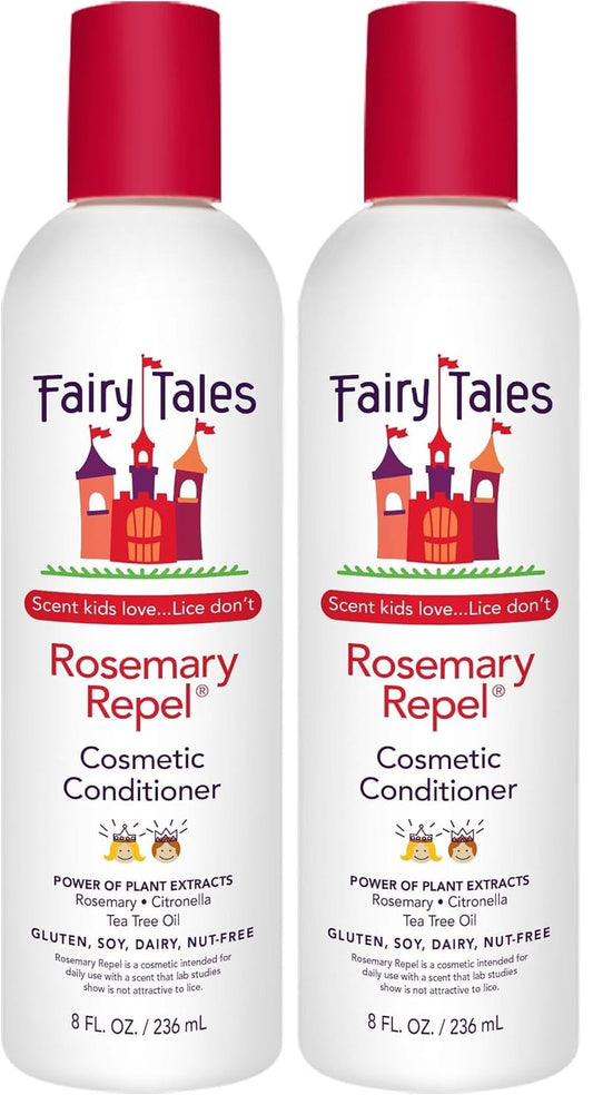Rosemary Repel Daily Kids Conditioner - Lice Prevention Formula | 8 fl oz (Pack of 2)