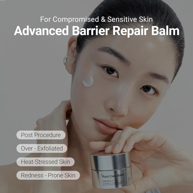 DA EFFECT Post Care Balm - Hydrating Face Moisturizer with TECA & Ginseng Exosome | Soothes Redness & Dryness, 30ml