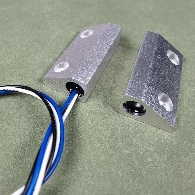 Gebildet Rolling Door Contact Magnetic Reed Switch Alarm with 3 Wires for N.O./N.C. Applications MC-56