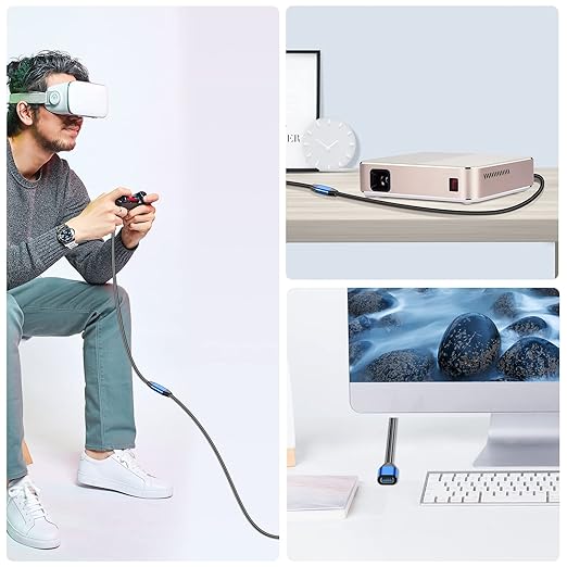 GGMTY USB 2.0 Type A Male to A Female Active Repeater Extension Cable 75ft, High Speed 480 Mbps