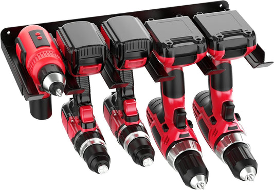 Ultrawall Power Tool Organizer - Heavy Duty Wall Mount Drill Holder for Cordless Tools | Garage Storage Rack