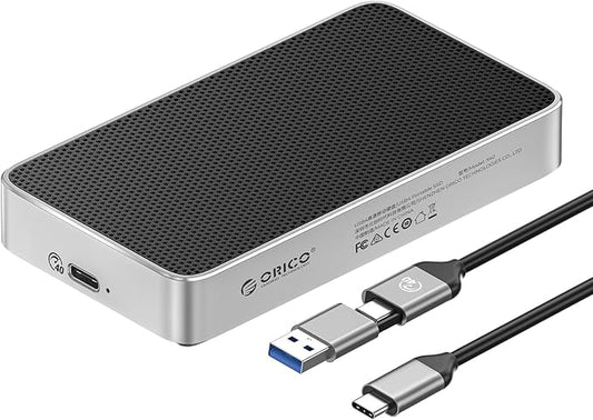 ORICO 2TB USB4.0 Portable SSD 3800MB/s(40Gbps), Ultra-Fast External Solid State Drive, Compatible with Thunderbolt 3/4, USB4, Fanless Aluminum Design, Works with Mac and PC-X40