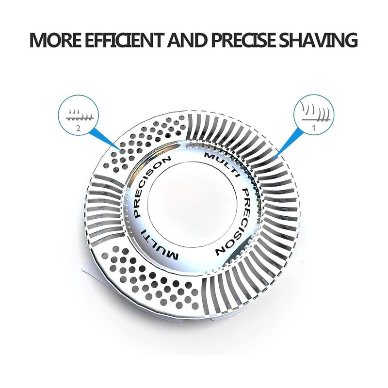 Philips Norelco SH50/52 Replacement Heads - Compatible Electric Shaver Parts | 6-Pack for Series 5000