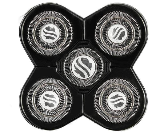 Skull Shaver Forte Replacement, High-Performance Shaving Blade - Waterproof Electric Razor for Wet & Dry Use - Compatible with Pitbull, Palm & Butterfly