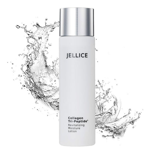 JELLICE Firming & Hydrating Collagen Lotion for Face & Neck – Lightweight Japanese Skincare with Tripeptides, Hyaluronic Acid & Niacinamide – Smooths, Tones & Softens – 4.06 fl oz
